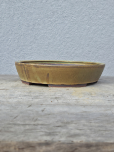 Handgetöpferte Künstlerschale 210mm × 190mm × 42mm