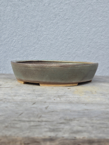 Handgetöpferte Künstlerschale 210mm x 190mm x 45mm