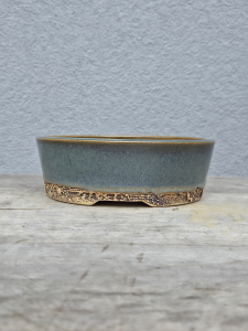 Handgetöpferte Künstlerschale 160mm × 160mm × 50mm