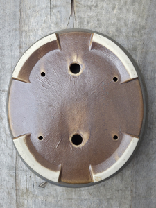 Handgetöpferte Künstlerschale 265mm × 215mm × 55mm