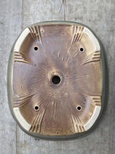 Handgetöpferte Künstlerschale 250mm × 215mm × 80mm