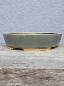 Handgetöpferte Künstlerschale 285m × 250mm × 60mm